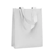 Torba prezentowa z włókniny RPET 80 g/m² LITAS Bialy
