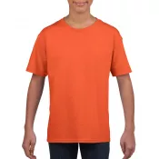 Orange - Koszulka bawełniana 150 g/m² Gildan SoftStyle™ - DZIECIĘCA