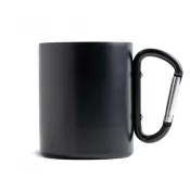 Czarny - Kubek z karabińczykiem / MRSS Hook