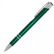 ciemny zielony - Długopis metalowy Cosmo