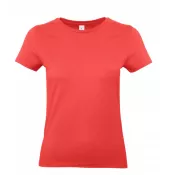 Susnet orange (236) - Damska koszulka reklamowa 185 g/m² B&C #E190 / WOMEN