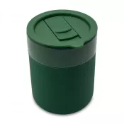 ciemny zielony - Kubek ceramiczny Caldo 370 ml