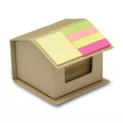 Karteczki z recyklingu 300 szt. w domku RECYCLOPAD
