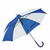 biały, niebieski - Automatyczny parasol