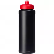 Czarny-Czerwony - Bidon Baseline® Plus o pojemności 750 ml z wieczkiem sportowym