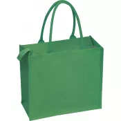 zielony - Torba jutowa WESTMINSTER