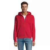 Bluza męska rozpinana 280 g/m² Sol's SPIKE MEN Czerwony