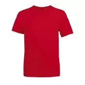Koszulka unisex z czesanej bawełny Sol's TUNER Czerwony