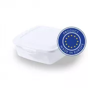 biały - Pudełko śniadaniowe 1 L