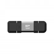czarny - Pendrive OTG Silicon Power Mobile C51 USB 3.2 od 64 do 256 GB