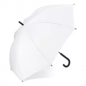 biały - Verdure 190T Pongee 23""Wiatroodporny parasol zuchwytem, automatyczny
