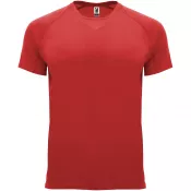 Czerwony - Koszulka techniczna 135 g/m² ROLY BAHRAIN 0407 