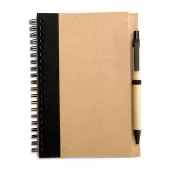 Notes B6 z długopisem 70 kartek gładkie SONORA PLUS