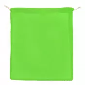 jasnozielony - Bawełniana torba wielokrotnego użytku na żywność OEKO-TEX® 40x45cm