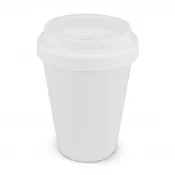 biały - Kubek do kawy RPP w jednolitych kolorach 250ml