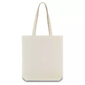 Torba bawełniana 140 g/m², 37 x 42 cm, z dnem 10 cm
