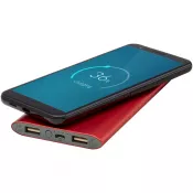 Czerwony - Juice bezprzewodowy powerbank, 8000 mAh