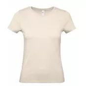 Natural (100) - Damska koszulka reklamowa 145 g/m² B&C #E150 / WOMEN