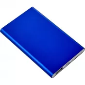 niebieski - Power bank 4000 mAh