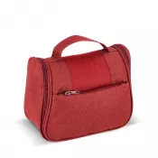 ciemnoczerwony - Torba podróżna na kosmetyki rPET 300D Kora