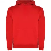 Czerwony - Dziecięca bluza z kapturem 280 g/m²  Roly Urban