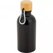 czarny - Butelka metalowa 400 ml MARILYN