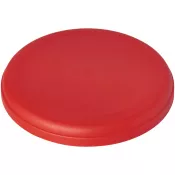 Czerwony - Frisbee reklamowe z recyclingu ø17,7 cm CREST