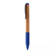 niebieski - Bripp bambusowy długopis