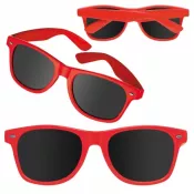 czerwony - Okulary przeciwsłoneczne ATLANTA
