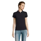 Koszulka polo damska piqué 210 g/m² Sol's PEOPLE Granatowy