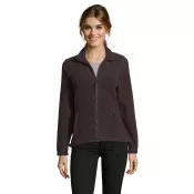 Polar damski rozpinany 300 g/m² Sol's NORTH WOMEN Dark Chocolate
