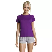 Koszulka sportowa damska 140 g/m² Sol's SPORTY WOMEN Dark Purple