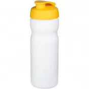 Biały-Żółty - Bidon Baseline® Plus o pojemności 650 ml z otwieranym wieczkiem
