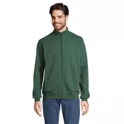 Bluza unisex rozpinana z kieszeniami Sol's COOPER Ciemno-Zielony