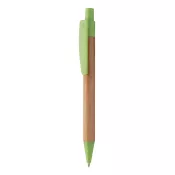 zielony - Boothic długopis bambusowy