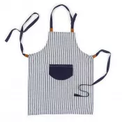ciemnoniebiesko / biały - Fartuch Lord Nelson Victory w paski