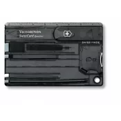 Czarny transparent - Victorinox SwissCard Quattro