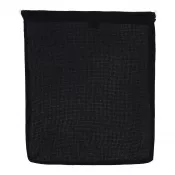 czarny - Bawełniana torba wielokrotnego użytku na żywność OEKO-TEX® 40x45cm