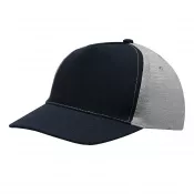 ciemnoniebieski, szary - 5 segmentowa czapka baseballowa
