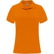 Fluor Orange - Damska sportowa koszulka polo z poliestru 150 g/m² ROLY MONZHA WOMAN 0410