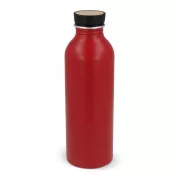 ciemnoczerwony - Butelka na wodę Jekyll z aluminium pochodzącego z recyklingu 550 ml