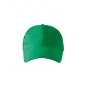 Zieleń trawy - Reklamowa czapka z daszkiem Malfini 6P 305
