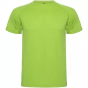 Lime / Green Lime - Montecarlo sportowa koszulka dziecięca z krótkim rękawem