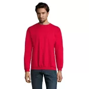 Bluza męska z okrągłym dekoltem 260 g/m² Sol's SPIDER Czerwony