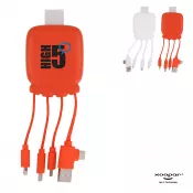 3192 | Xoopar Octopus Gamma 2 Bio Charging cable with 3.000mAh Powerbank