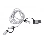 srebrny - Trentex kabel USB