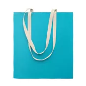 Torba bawełniana 140 g/m² ZEVRA COLOUR Turkusowy