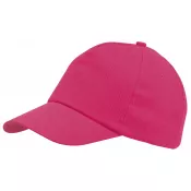 różowy - 5-segmentowa czapka FAVOURITE