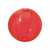 czerwony - Nemon piłka plażowa (ø28 cm)