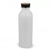 biały - Butelka na wodę Jekyll z aluminium pochodzącego z recyklingu 550 ml